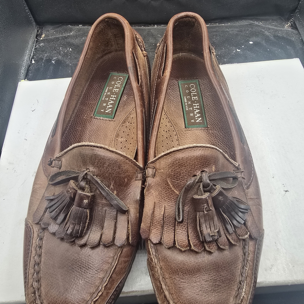 Cole Haan Men's Brown‎ Leather Loafers